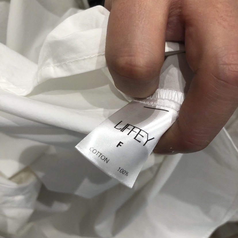 LIFFEY韓國直郵女士新品職業真品人氣推薦時尚襯衫蕾絲衫LIFFEY襯衫/蕾絲衫