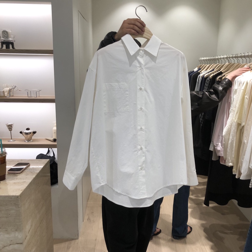 LIFFEY韓國直郵女士新品職業真品人氣推薦時尚襯衫蕾絲衫LIFFEY襯衫/蕾絲衫圖色1