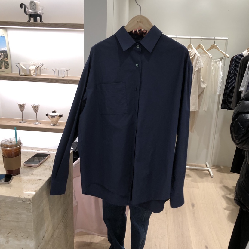 LIFFEY韓國直郵女士新品職業真品人氣推薦時尚襯衫蕾絲衫LIFFEY襯衫/蕾絲衫圖色3