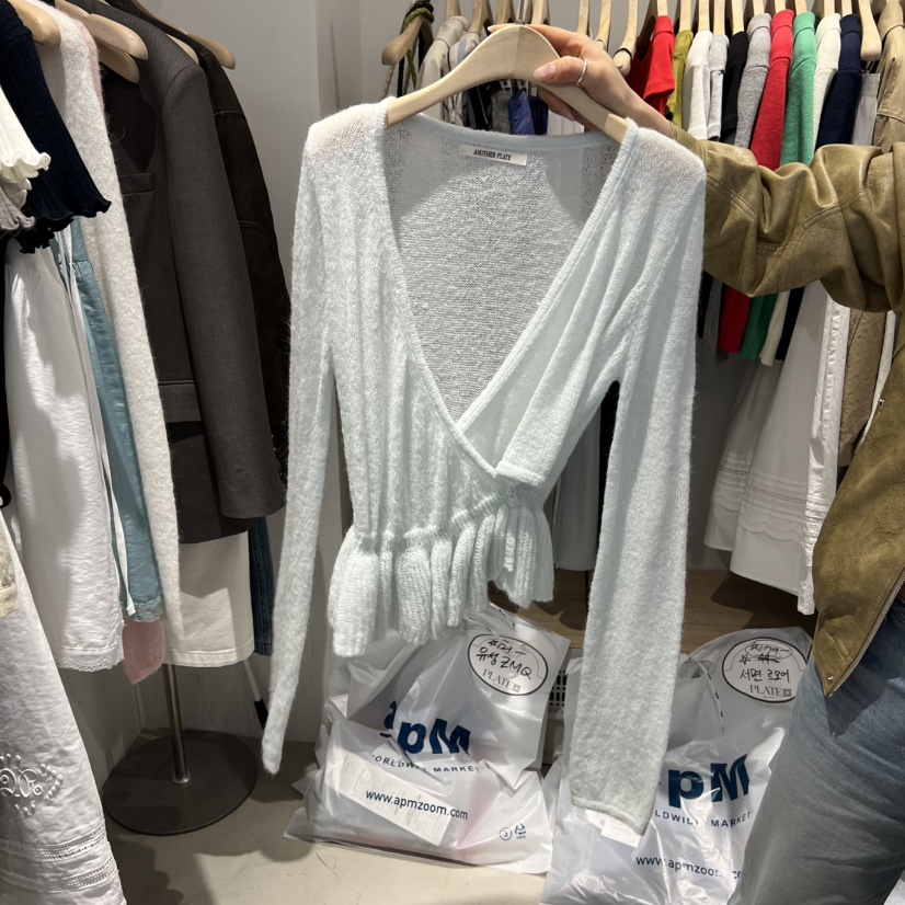 PLATE韓國直郵女裝新品推薦職業熱賣休閑時尚真品26春夏針織衫PLATE針織衫圖色3