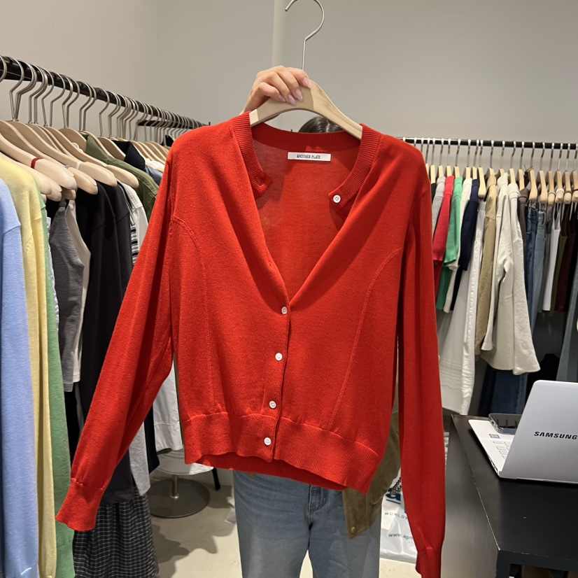 PLATE韓國直郵女裝新品26春夏休閑職業時尚熱賣人氣針織衫PLATE針織衫圖色2