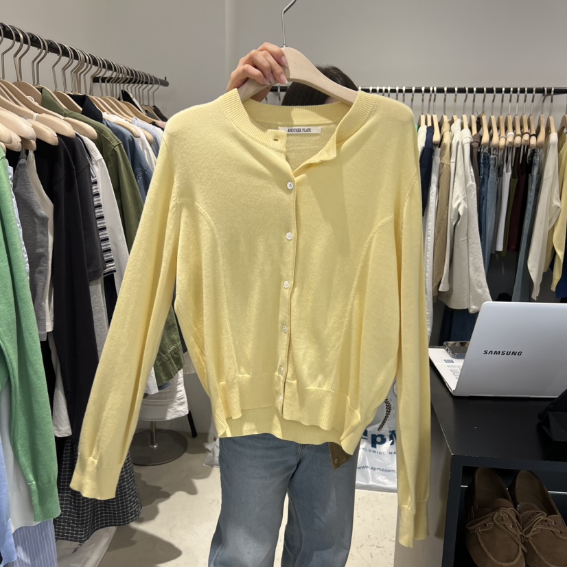 PLATE韓國直郵女裝新品26春夏休閑職業時尚熱賣人氣針織衫PLATE針織衫圖色4