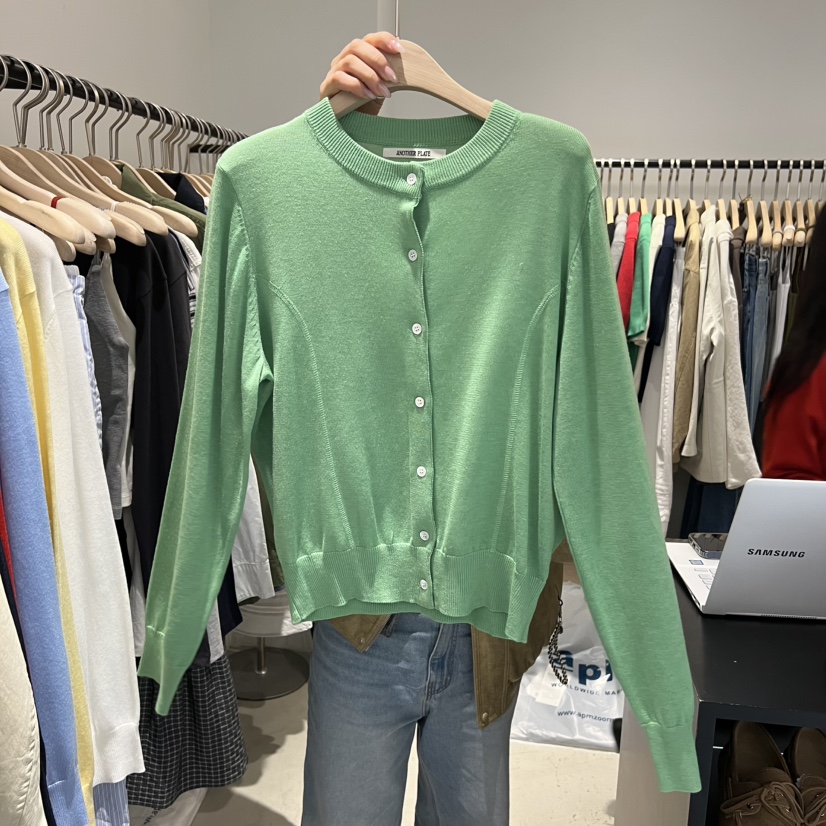 PLATE韓國直郵女裝新品26春夏休閑職業時尚熱賣人氣針織衫PLATE針織衫圖色5