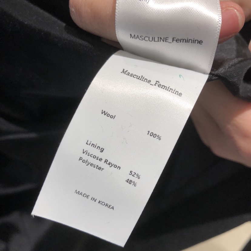 MASCULINE東大門直郵女裝新款真品推薦職業熱賣人氣時尚夾克MASCULINE夾克