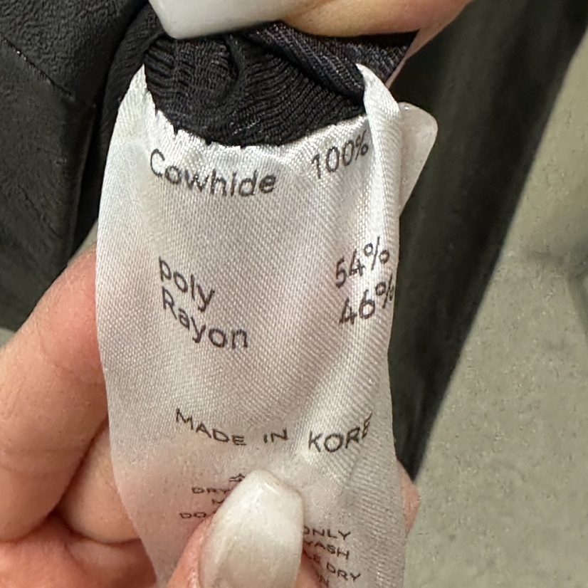 LIMED SPRUCE東大門直郵女裝新品職業休閑推薦26春夏皮衣牛皮Limed Spruce皮衣