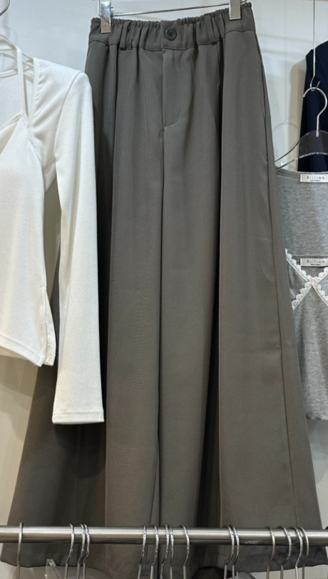 BILLION-L東大門代購女士新款熱賣職業真品26春夏休閑褲BILLION-L休閑褲圖色2