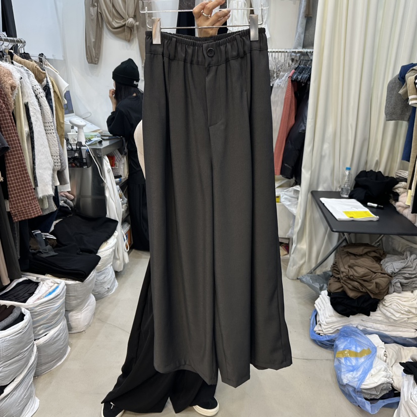 BILLION-L東大門代購女士新款熱賣職業真品26春夏休閑褲BILLION-L休閑褲圖色3