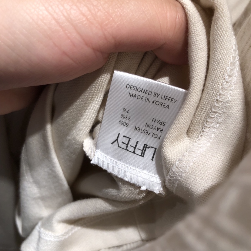 LIFFEY韓國代購女裝新品人氣時尚職業真品26春夏推薦長袖T恤LIFFEY長袖T恤