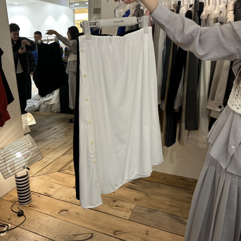 CREAM VILLA東大門代購女裝新品人氣長裙CREAMVILLA長裙圖色1