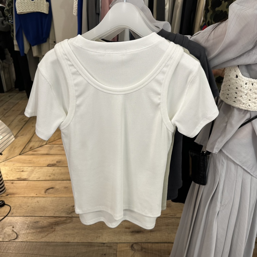 CREAM VILLA東大門實拍女士新品推薦吊帶背心不含內搭CREAMVILLA吊帶/背心