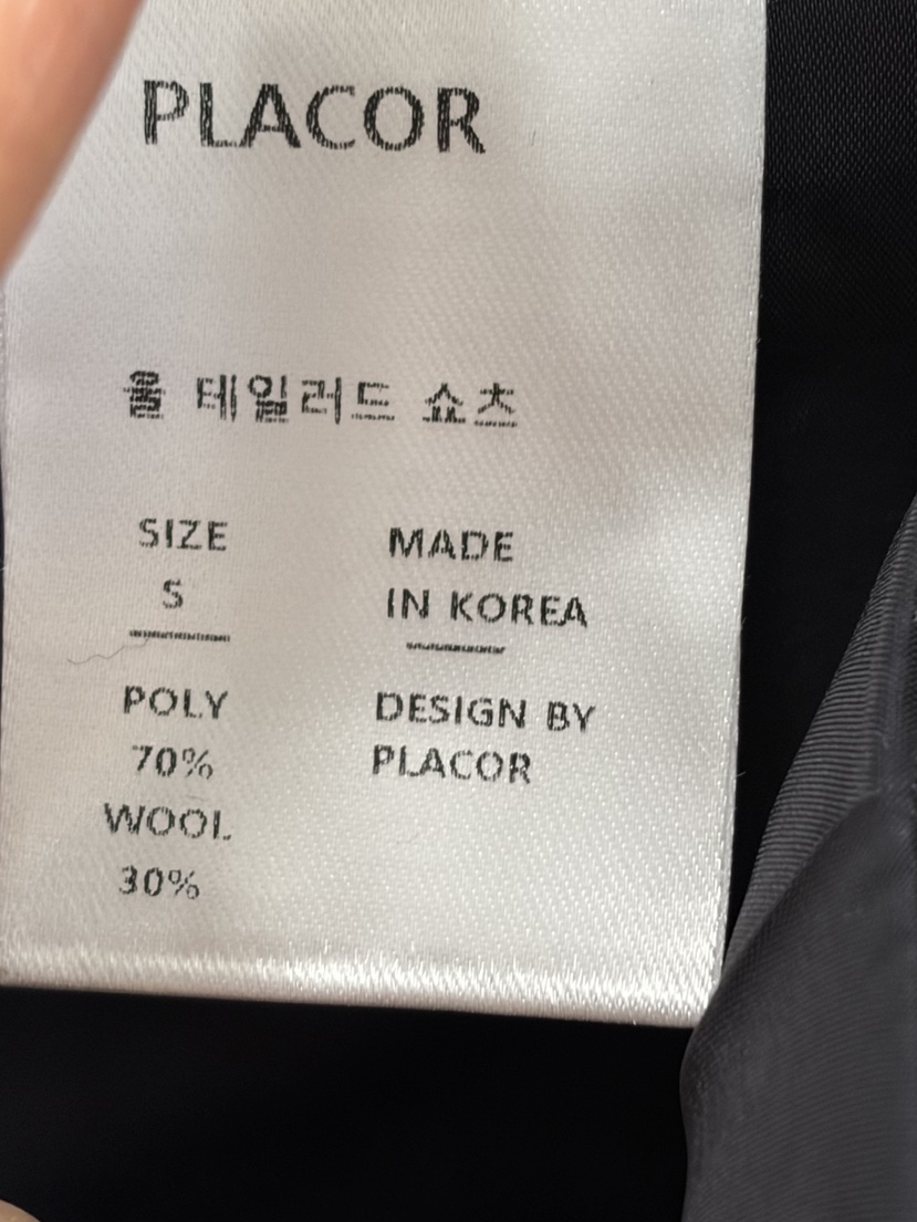 REGULARLY/PLACOR東大門代購女士新款推薦真品人氣短褲羊毛REGULARLY/PLACOR短褲