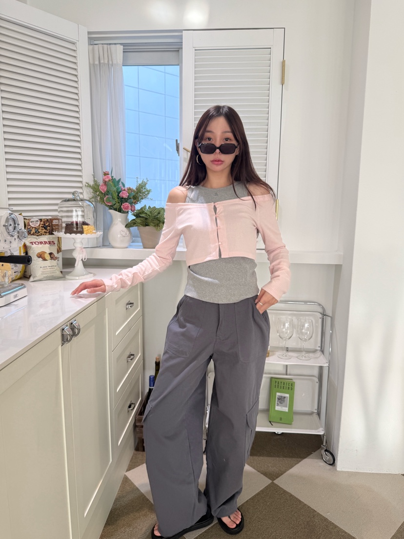 LUMIPLE東大門實拍女士新款休閑人氣推薦時尚熱賣26春夏休閑褲LUMIPLE休閑褲