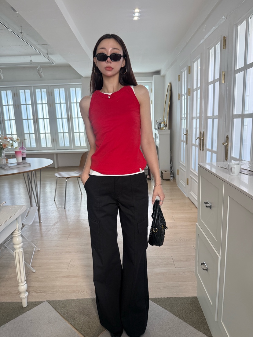 LUMIPLE韓國直郵女士新品26春夏人氣休閑熱賣職業時尚休閑褲LUMIPLE休閑褲