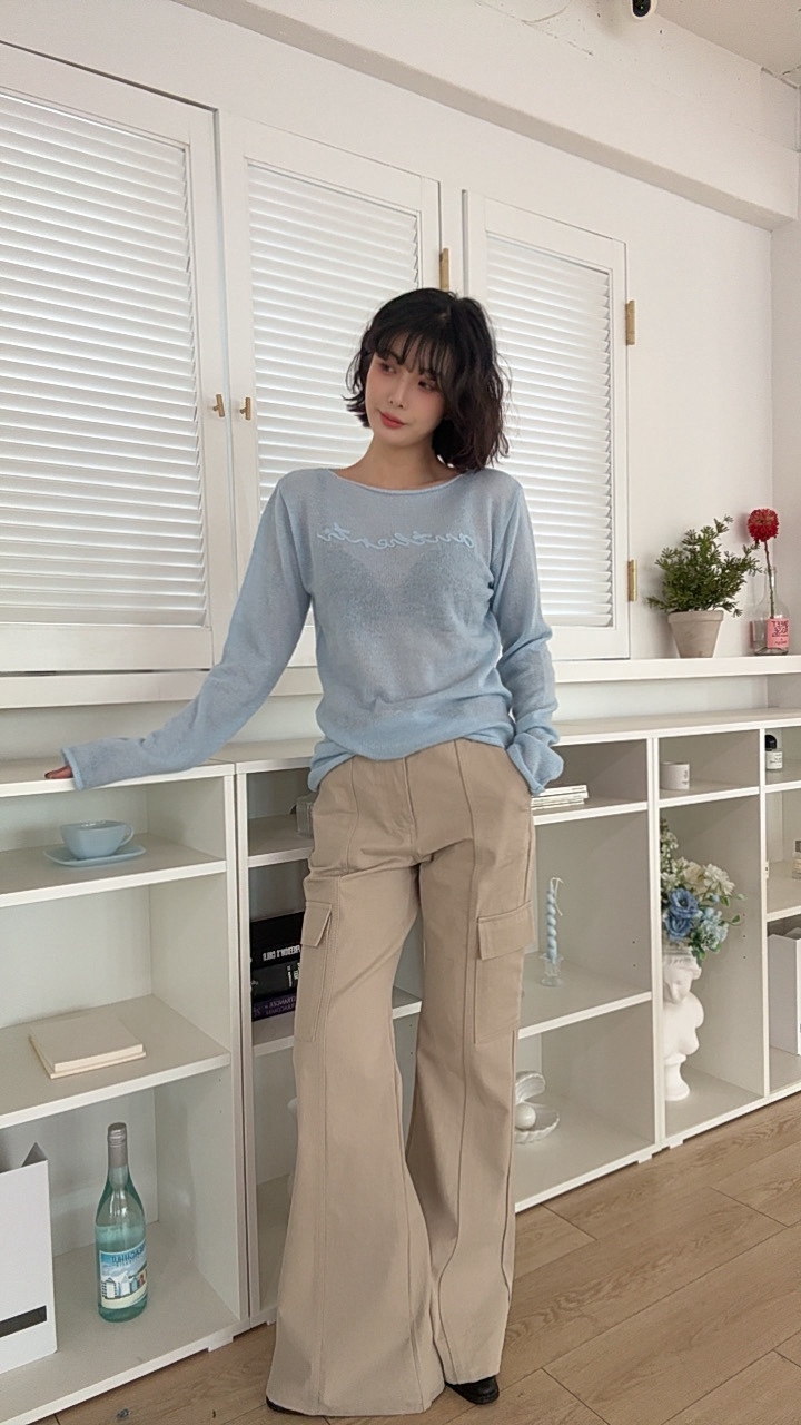 LUMIPLE韓國直郵女士新品26春夏人氣休閑熱賣職業時尚休閑褲LUMIPLE休閑褲