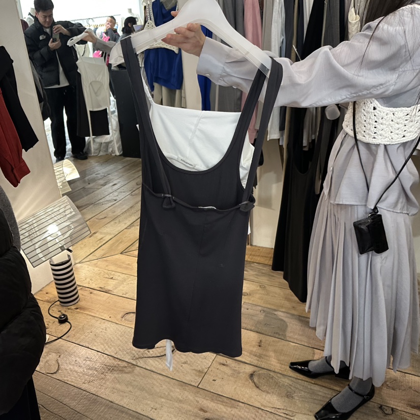 CREAM VILLA東大門直郵女裝新款26春夏吊帶背心CREAMVILLA吊帶/背心