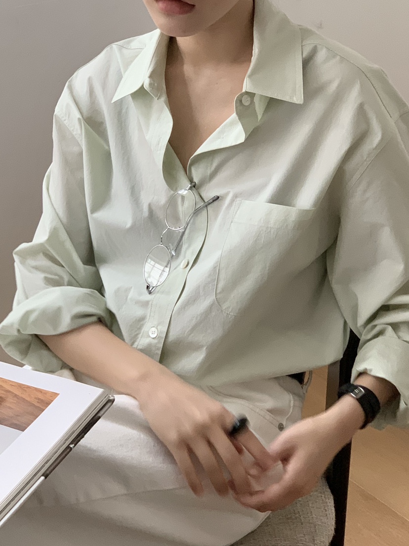 REGULARLY/PLACOR韓國代購女士新款真品休閑時尚襯衫蕾絲衫REGULARLY/PLACOR襯衫/蕾絲衫