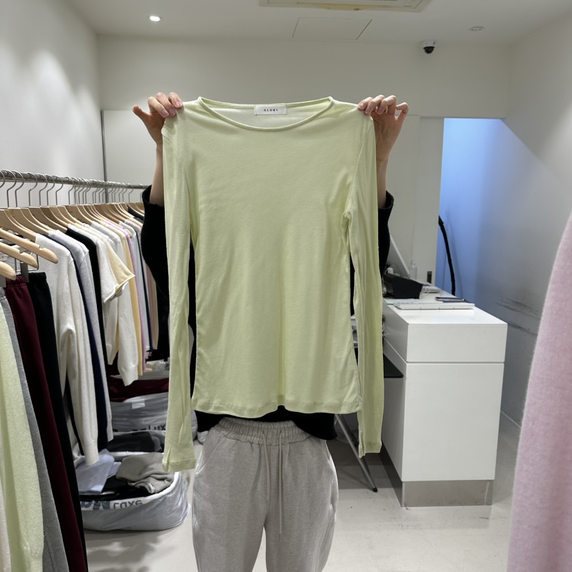 GLORY韓國直郵女裝新款休閑26春夏推薦真品人氣時尚長袖T恤GLORY長袖T恤圖色3