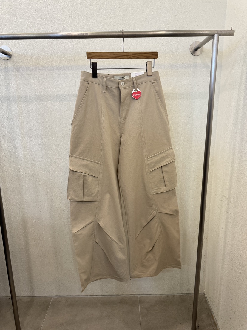 LUMIPLE韓國代購女士新款26春夏真品熱賣時尚休閑推薦休閑褲LUMIPLE休閑褲圖色2