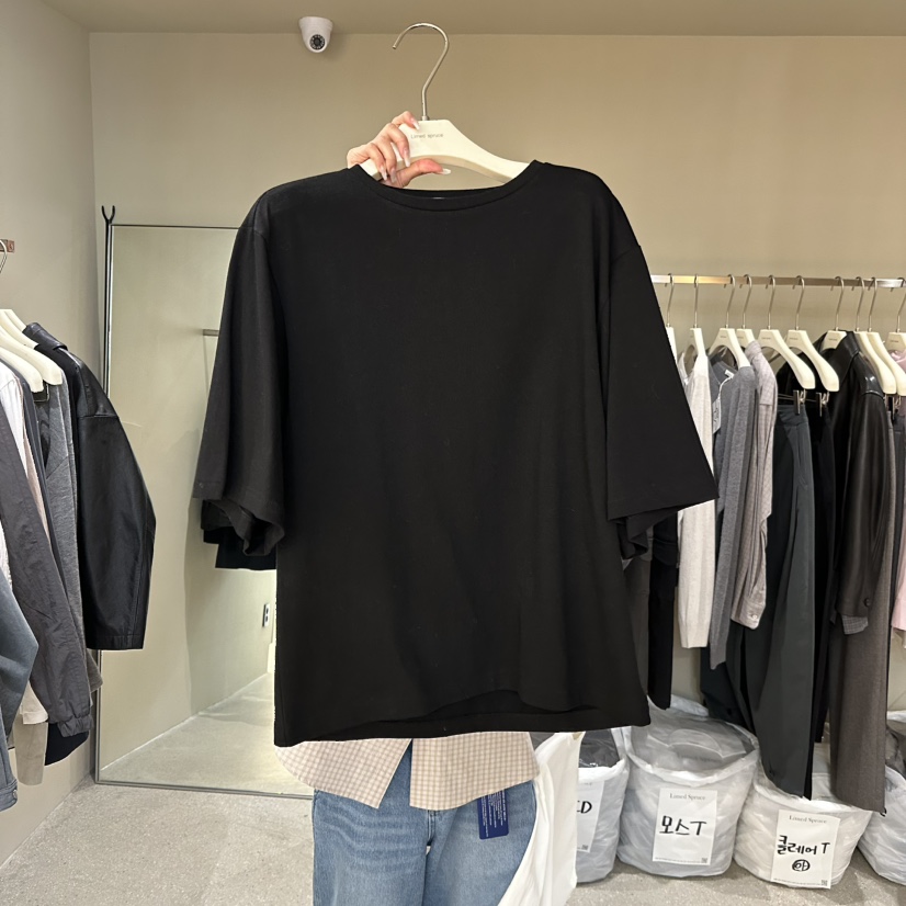 LIMED SPRUCE韓國直郵女士新品職業熱賣時尚休閑人氣T恤Limed SpruceT恤圖色2