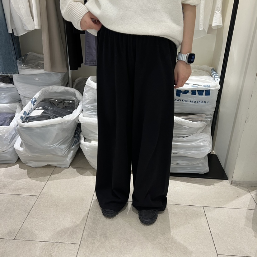 MASCULINE韓國直郵女裝新品人氣推薦時尚職業休閑休閑褲棉MASCULINE休閑褲圖色2