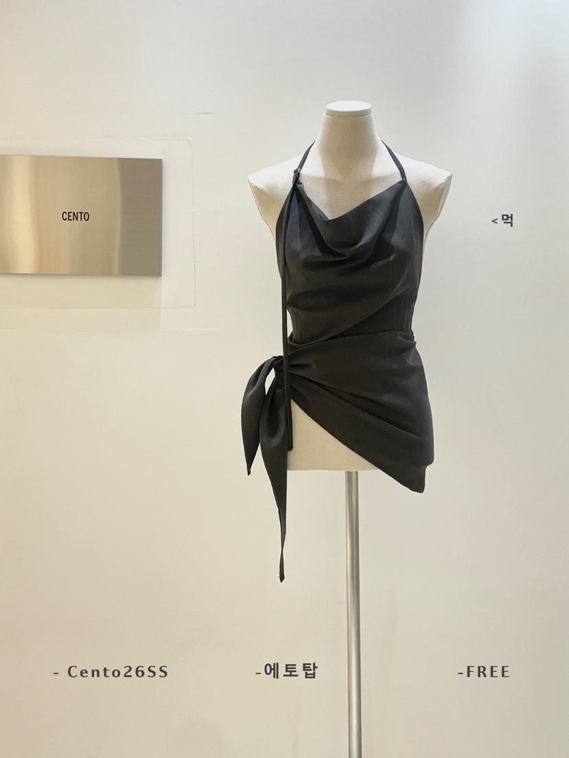 CENTO韓國直郵女士新品人氣推薦休閑職業真品熱賣吊帶背心CENTO吊帶/背心圖色3墨色