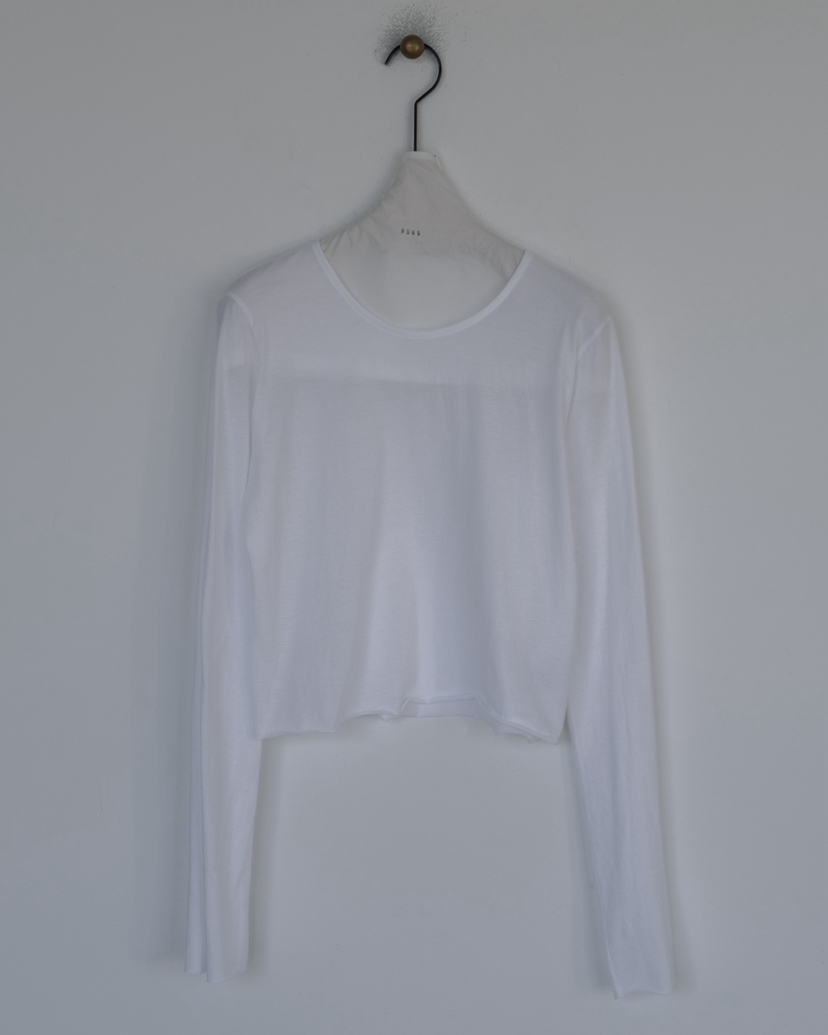 HONG-P東大門直郵女士新款人氣真品推薦長袖T恤透明棉質HONG-P長袖T恤圖色3