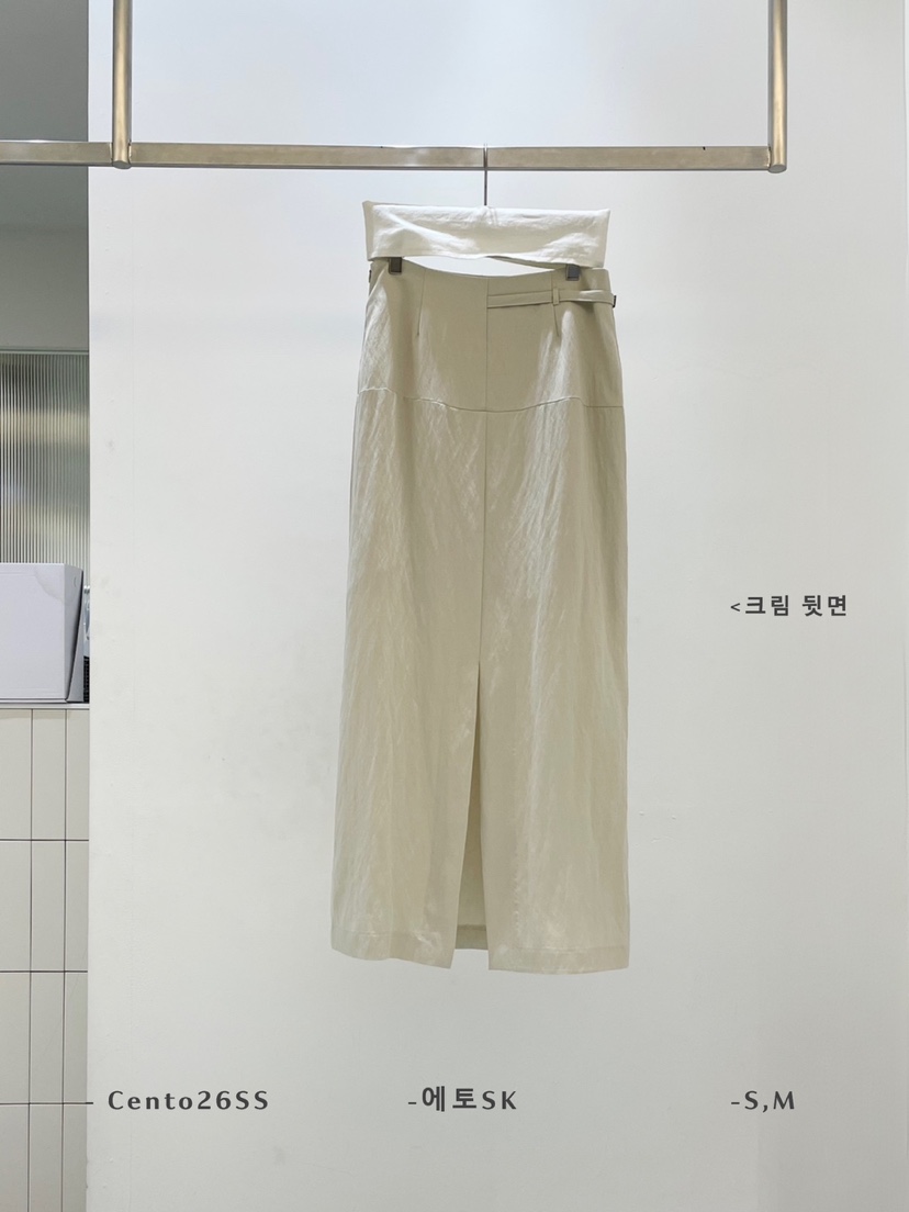 CENTO韓國直郵女裝新款26春夏職業真品休閑推薦人氣熱賣長裙CENTO長裙