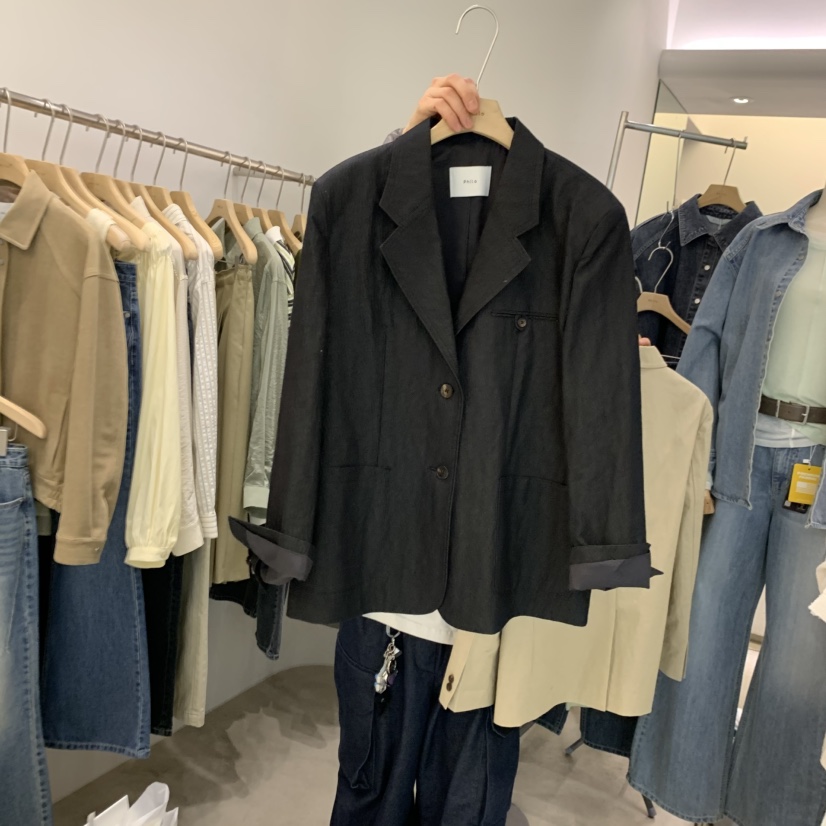 PHILO韓國直郵女裝新品人氣26春夏真品時尚推薦職業熱賣夾克PHILO夾克圖色2