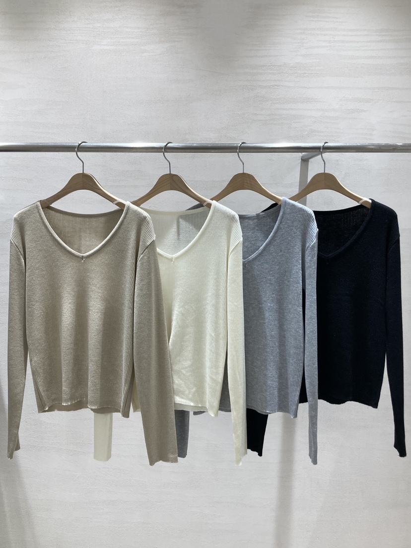 ROUGH東大門實拍女裝新款26春夏職業時尚推薦熱賣長袖T恤ROUGH長袖T恤