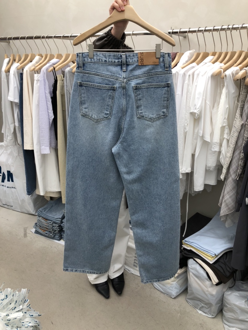 MURR韓國直郵女士新品職業熱賣休閑人氣時尚推薦真品牛仔褲MURR牛仔褲