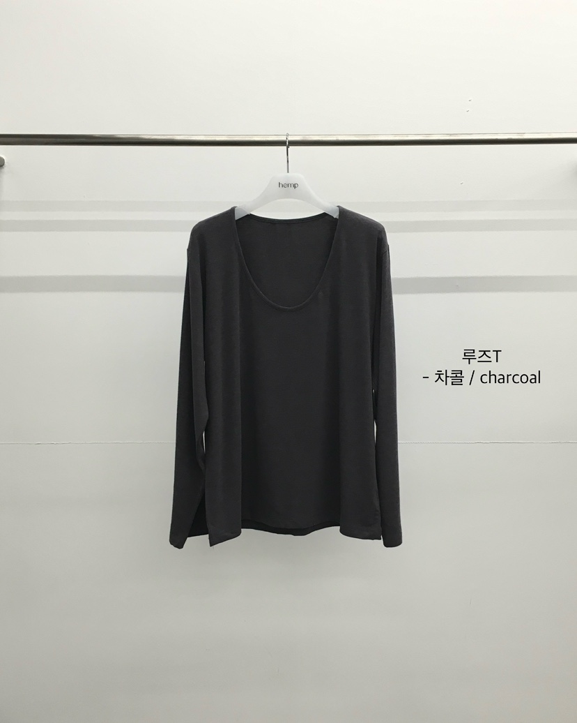 HEMP-P韓國代購女裝新款時尚真品26春夏推薦休閑長袖T恤hemp長袖T恤圖色2
