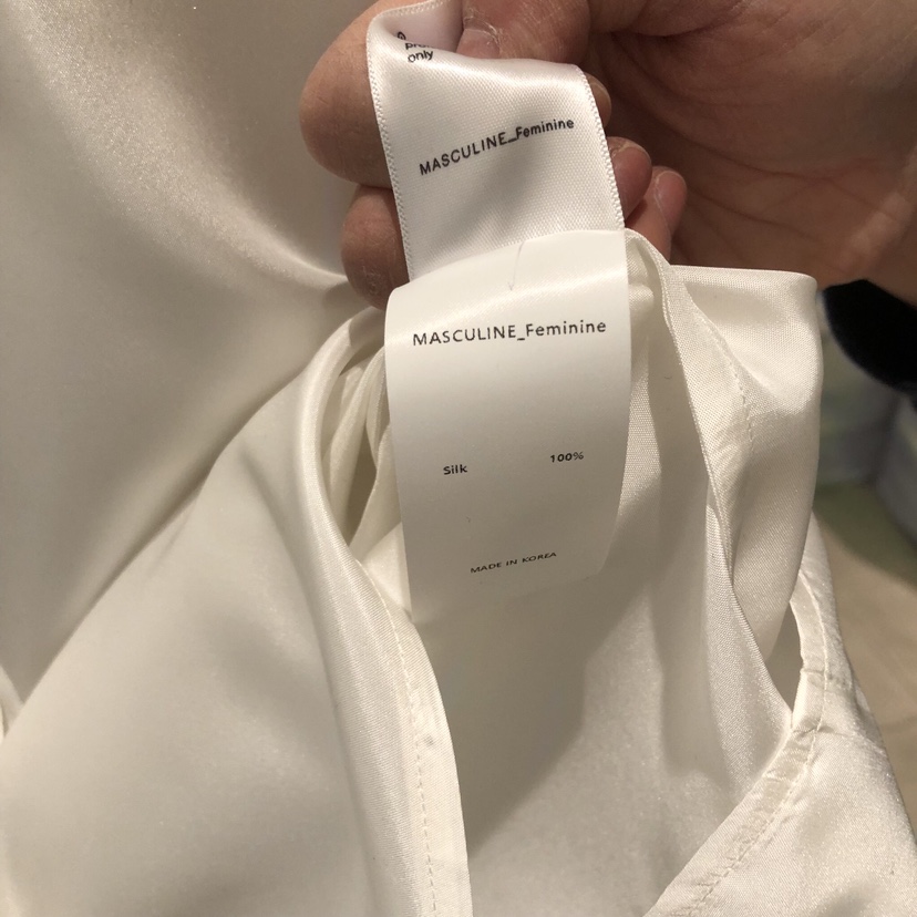 MASCULINE東大門實拍女裝新品時尚真品休閑襯衫蕾絲衫絲綢MASCULINE襯衫/蕾絲衫