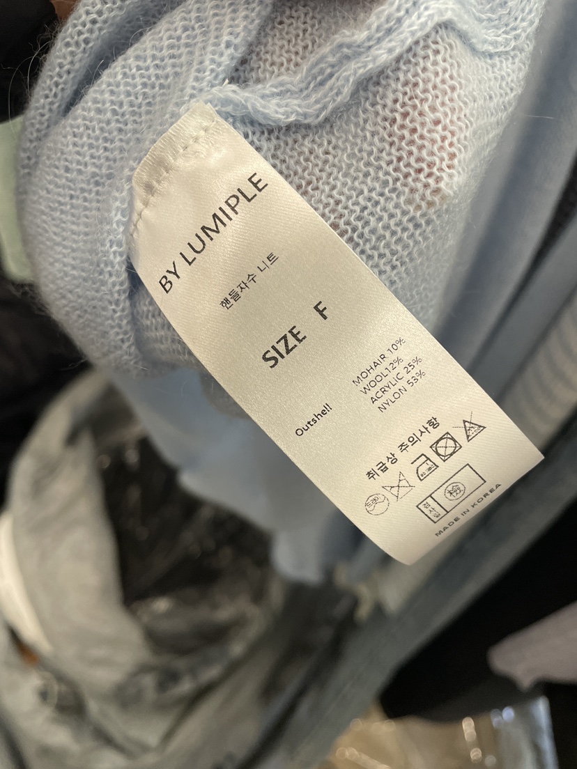 LUMIPLE韓國直郵女士新品熱賣人氣休閑26春夏時尚真品針織衫LUMIPLE針織衫