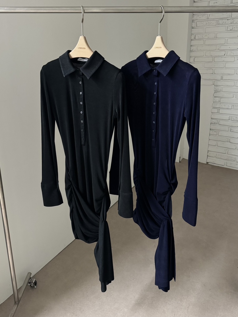 LOWBURN東大門實拍女裝新款時尚26春夏職業休閑推薦連衣裙LOWBURN連衣裙