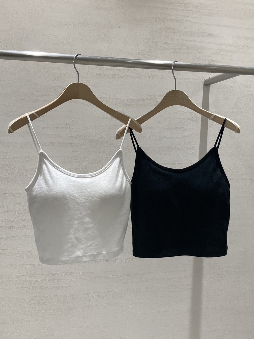 ROUGH韓國直郵女裝新款休閑時尚人氣職業熱賣吊帶背心棉質ROUGH吊帶/背心