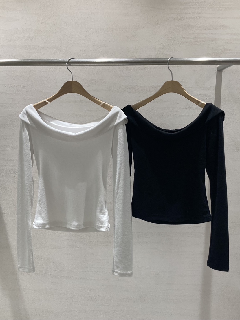 ROUGH韓國直郵女士新款熱賣職業人氣推薦26春夏休閑長袖T恤ROUGH長袖T恤