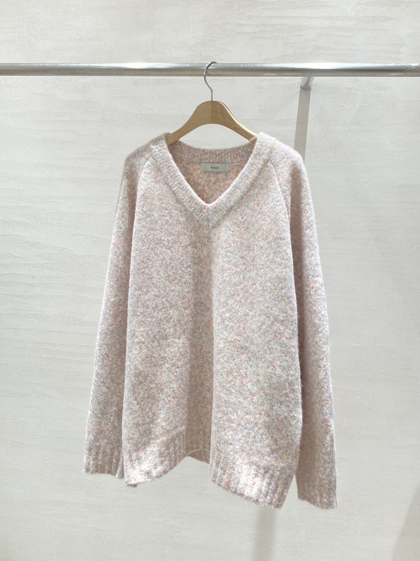 ROUGH韓國代購女裝新款熱賣26春夏人氣時尚職業休閑推薦毛衣ROUGH毛衣圖色2