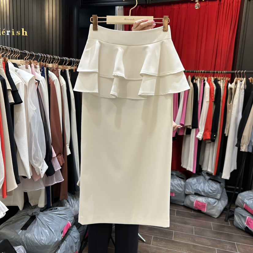 HERISH-HAUTE韓國代購女裝新品時尚真品推薦熱賣職業長裙HERISH-HAUTE長裙圖色2