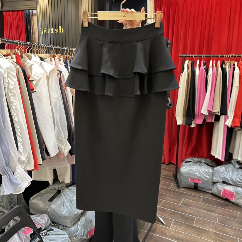 HERISH-HAUTE韓國代購女裝新品時尚真品推薦熱賣職業長裙HERISH-HAUTE長裙圖色4