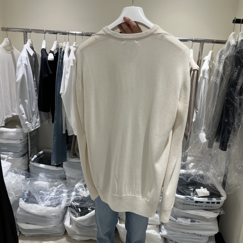 MASCULINE東大門實拍女士新款26春夏推薦真品職業針織衫絲綢MASCULINE針織衫