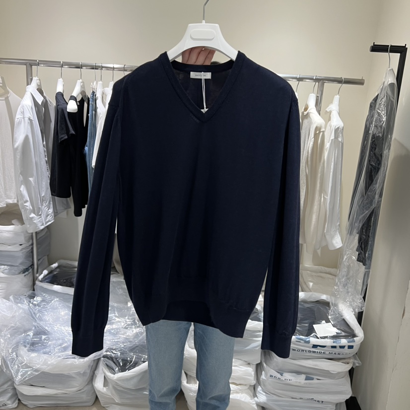 MASCULINE東大門實拍女士新款26春夏推薦真品職業針織衫絲綢MASCULINE針織衫圖色3