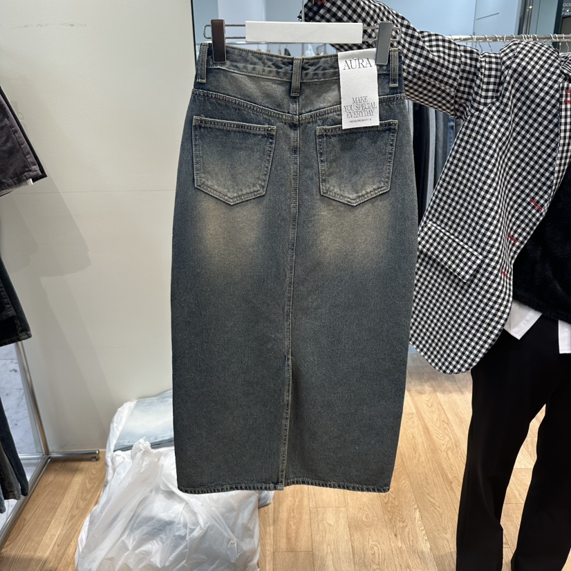 ZIPPER韓國代購女裝新款職業休閑26春夏推薦時尚熱賣長裙ZIPPER長裙