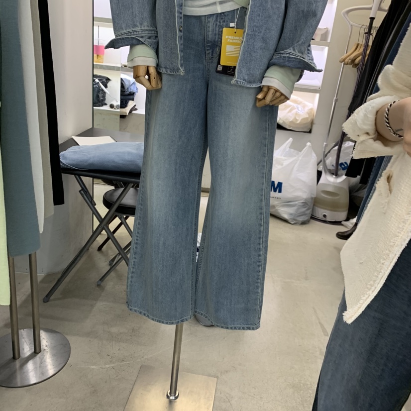 PHILO東大門直郵女士新款26春夏推薦時尚真品人氣熱賣牛仔褲PHILO牛仔褲圖色2