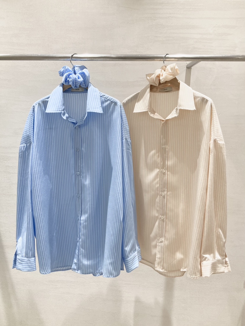 ROUGH韓國代購女裝新款時尚26春夏職業人氣襯衫蕾絲衫含頭飾ROUGH襯衫/蕾絲衫