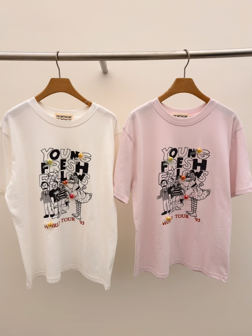 THORE東大門代購女裝新款休閑職業人氣熱賣真品26春夏T恤THORET恤