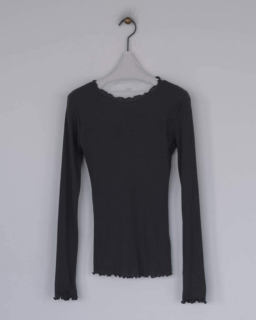 HONG-P東大門代購女裝新款26春夏推薦時尚休閑熱賣長袖T恤HONG-P長袖T恤圖色2