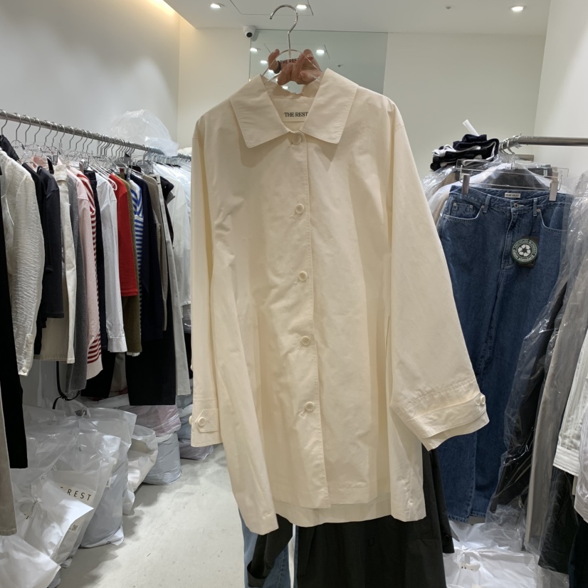 THE REST東大門實拍女士新品時尚休閑真品熱賣26春夏長款風衣THE REST/UNNOEUD長款風衣圖色2