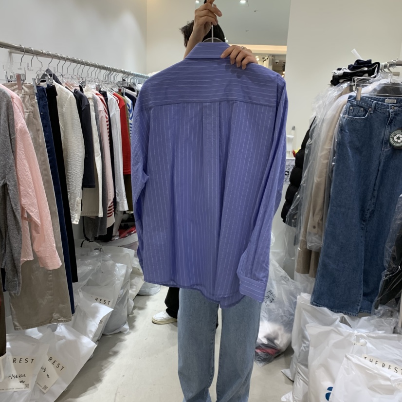 THE REST東大門實拍女士新款時尚推薦人氣真品襯衫蕾絲衫THE REST/UNNOEUD襯衫/蕾絲衫