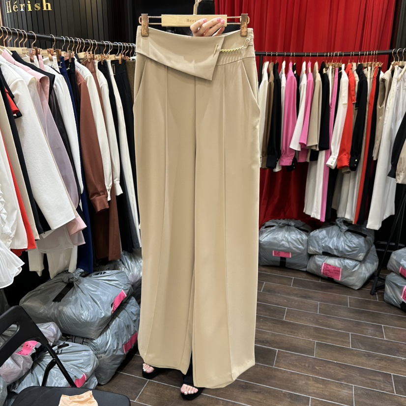 HERISH-HAUTE東大門實拍女士新款26春夏時尚職業休閑休閑褲HERISH-HAUTE休閑褲圖色4