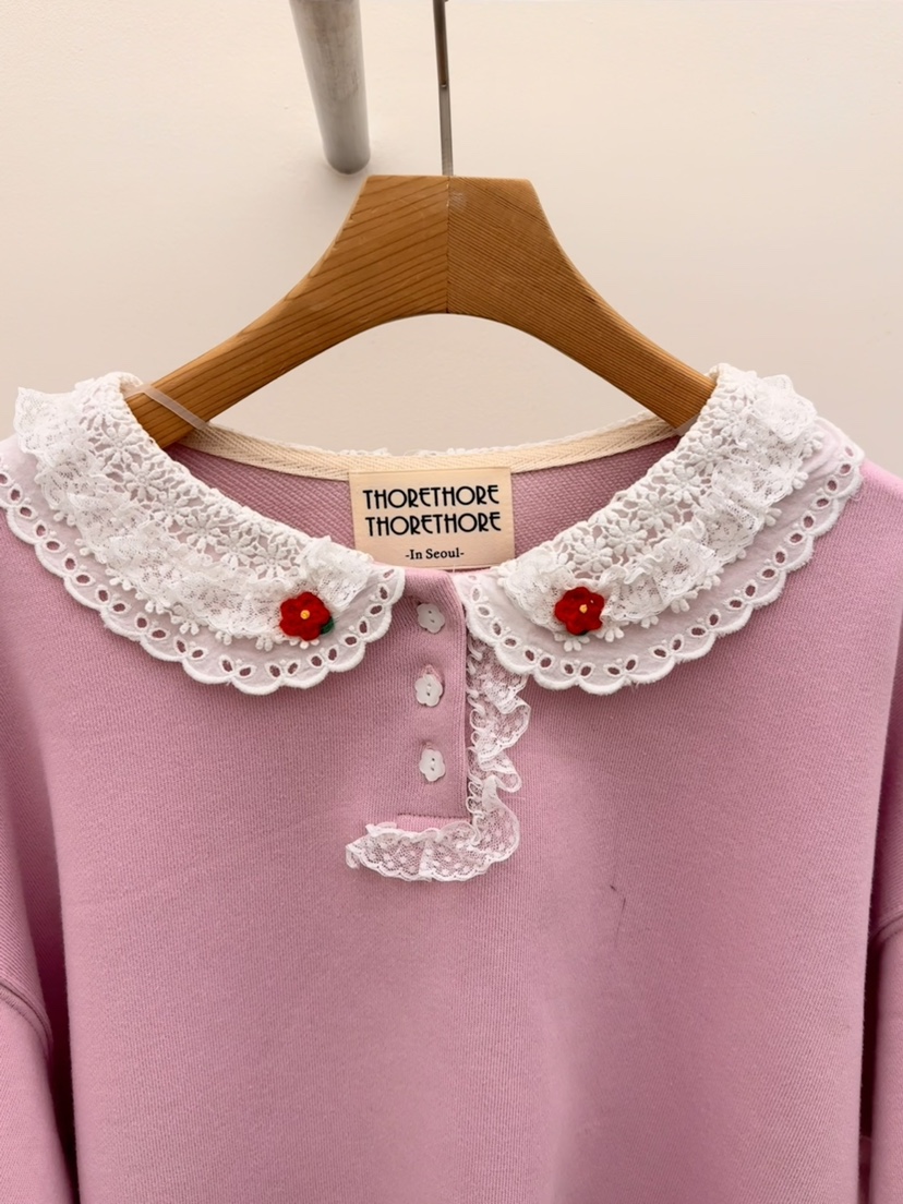 THORE韓國代購女裝新款熱賣真品休閑時尚職業人氣推薦衛衣THORE衛衣